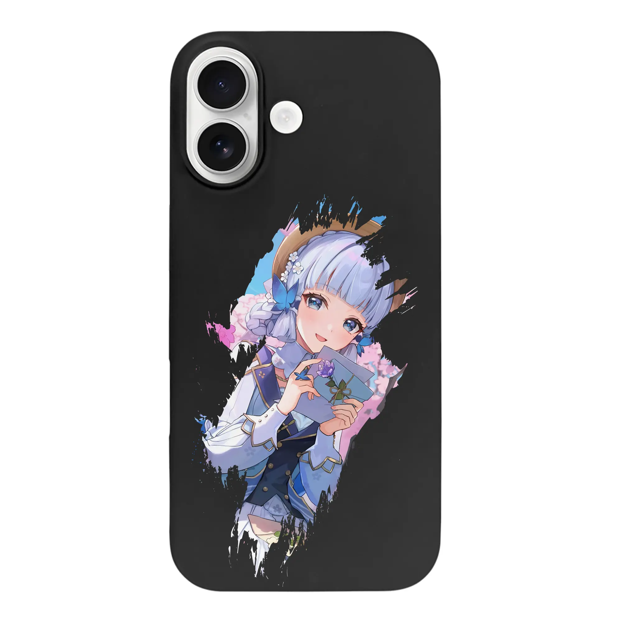 原 神 グッズ 神里綾華 - iPhone 17 シリーズ シリコンケース 薄型 耐衝撃 指紋防止 ソフトタッチカバー 精密フィット 傷防止 保護ケース iPhone 17/17 Air/17 Pro/17 Pro Max 対応